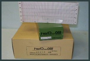 180MM CHINO CHART PAPER 0-2000 DEG.F (1 Case/15 Charts)