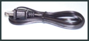 REPLACEMENT POWER CORD FOR TAU (HOTSPOT 1 AND EHS)