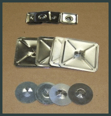 INSULATION PIN SPEED WASHER SQUARE